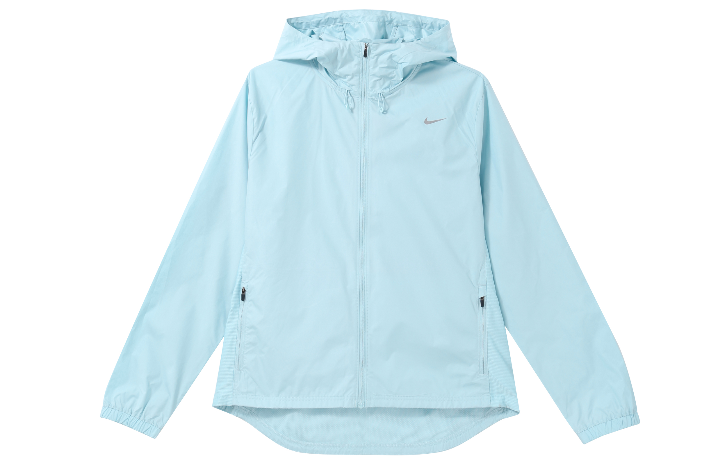 Nike Essential Women's Sports Training Windproof Woven Hooded Jacket Blue