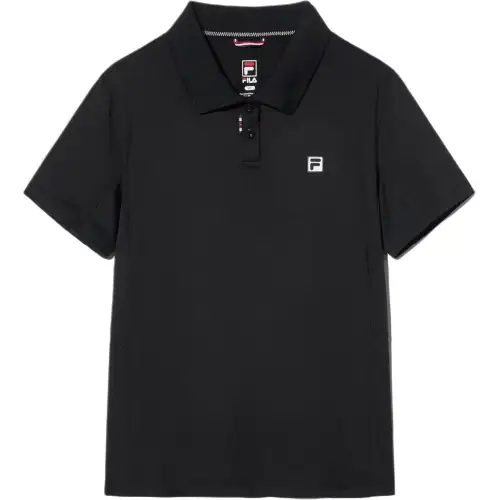 FILA Polo Shirts Women's Black Moderate Other