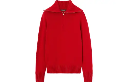 Loro Piana Parksville Pullover Knitwear Women's Red