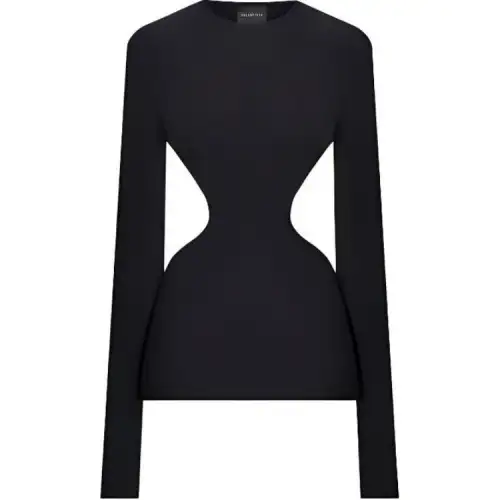 Balenciaga Cut Out Hourglass Top