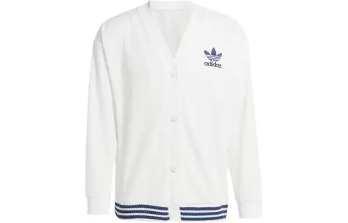 Adidas Originals Cardigan Knitwear Women's Jade White