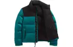 THE NORTH FACE 1996 Collection Down Jackets Women's Green Stand Collar Moderate Puffer Jacket