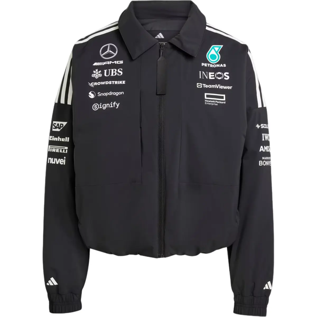 Adidas x MERCEDES AMG PETRONAS F1 TEAM Jacket Women's Black/White