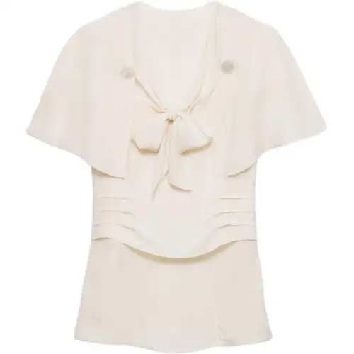 Prada Marocain blouse