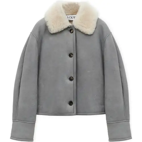 LOEWE SS25 Women's Pre Selection Collection Jackets & Coats Women's Gray