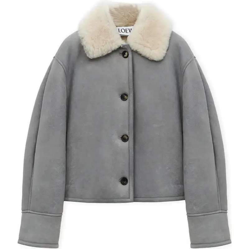 LOEWE SS25 Women's Pre Selection Collection Jackets & Coats Women's Gray