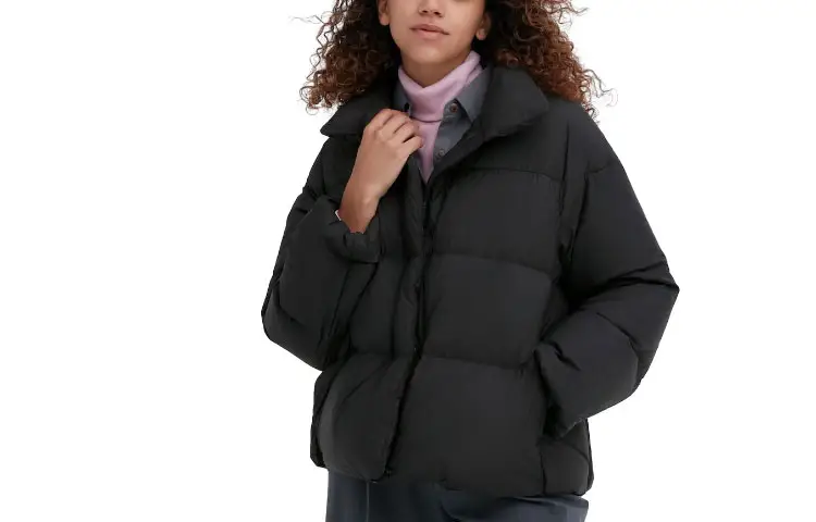UNIQLO Down Jacket Women's Amber Black