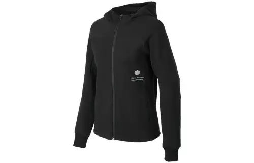 Skechers Jackets Women's Carbon Black/0018 Hooded Moderate Other