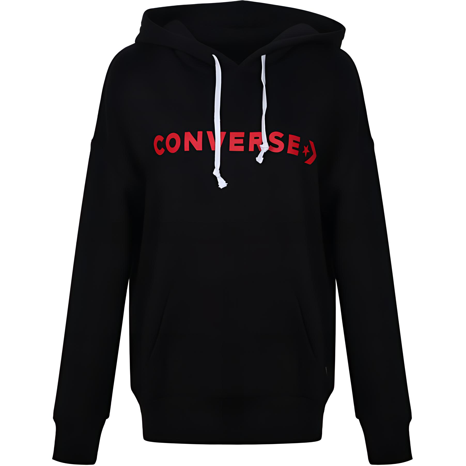 Женское худи Converse Converse (черное)