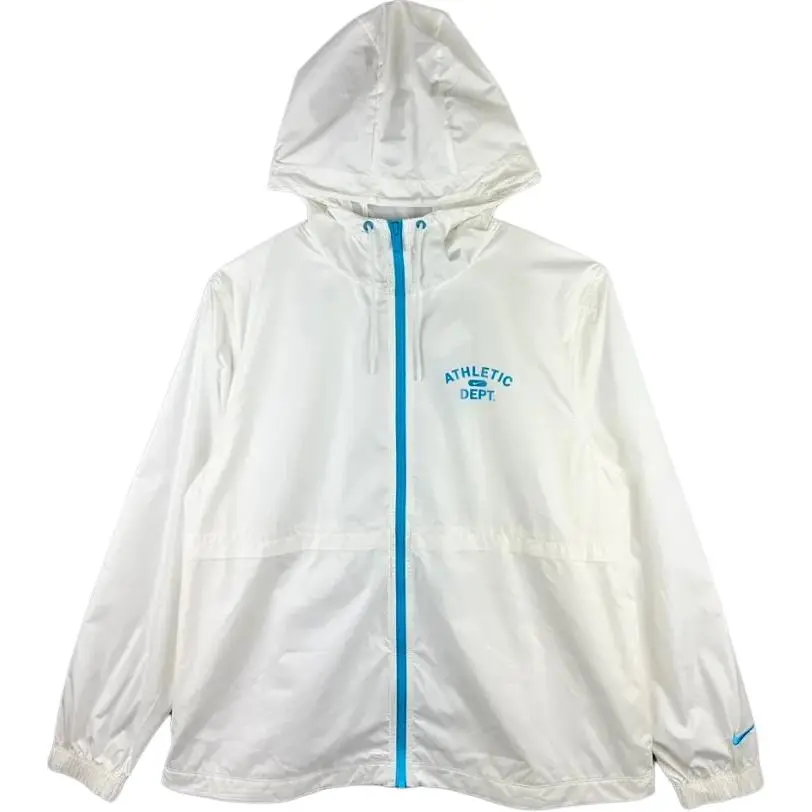 Nike Jackets Women's White Hooded (Non-detachable) Moderate Straight Fit