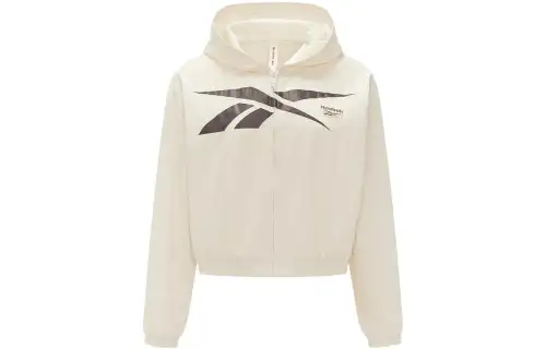 Reebok Jackets Women's Ecru Hooded Moderate Other