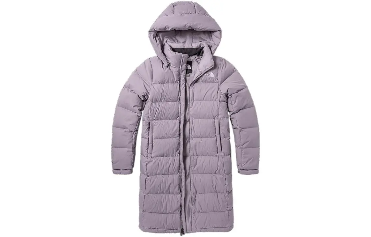 THE NORTH FACE Down Jackets Women's Purple Hooded Moderate Other