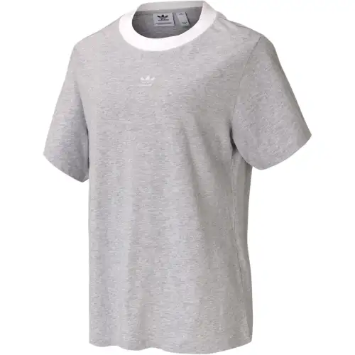 Adidas Originals Regular T Shirt Women's Light Heather Gray/White