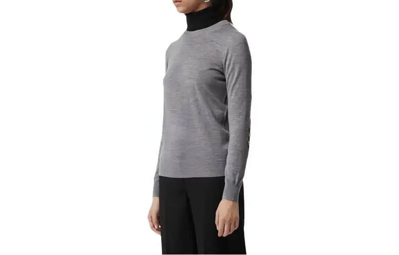 Burberry Sweatshirt Women's Gray