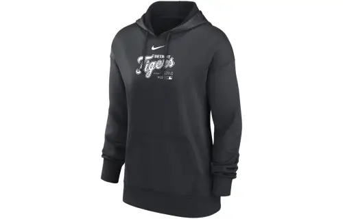 Nike Detroit Tigers Authentic Collection City Connect Women's Nike Therma Mlb Pullover Hoodie