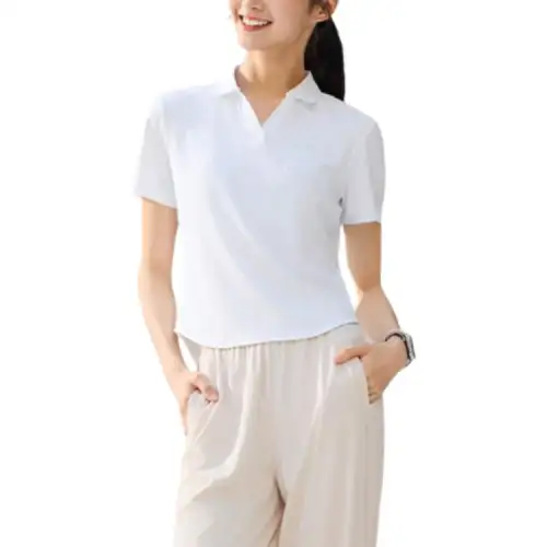 Anta Life Collection Polo Shirt Women's Snowflake White