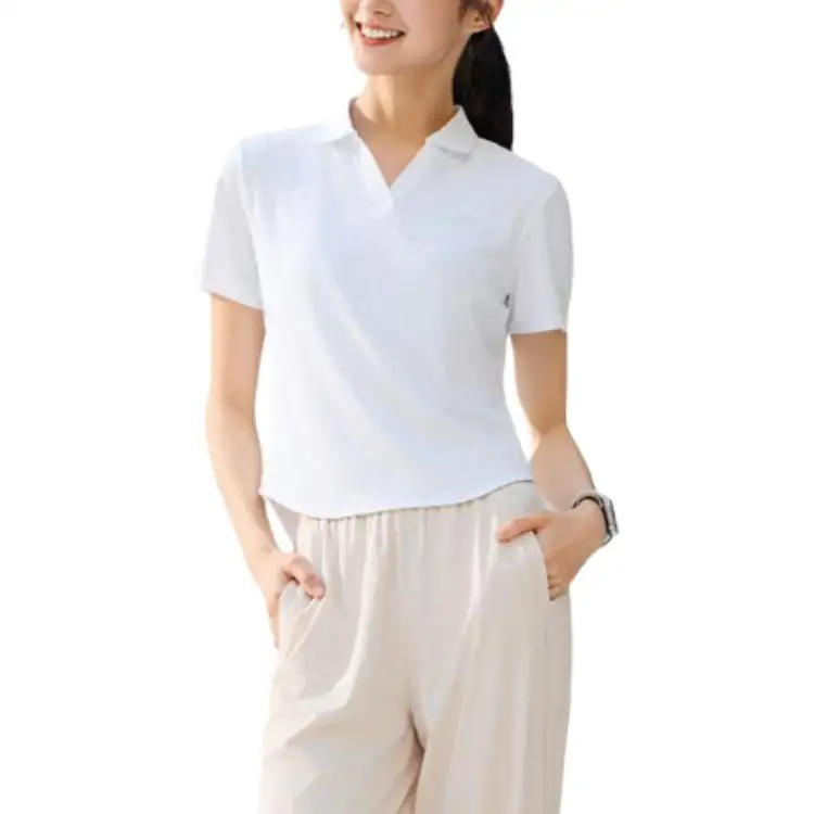 Anta Life Collection Polo Shirt Women's Snowflake White