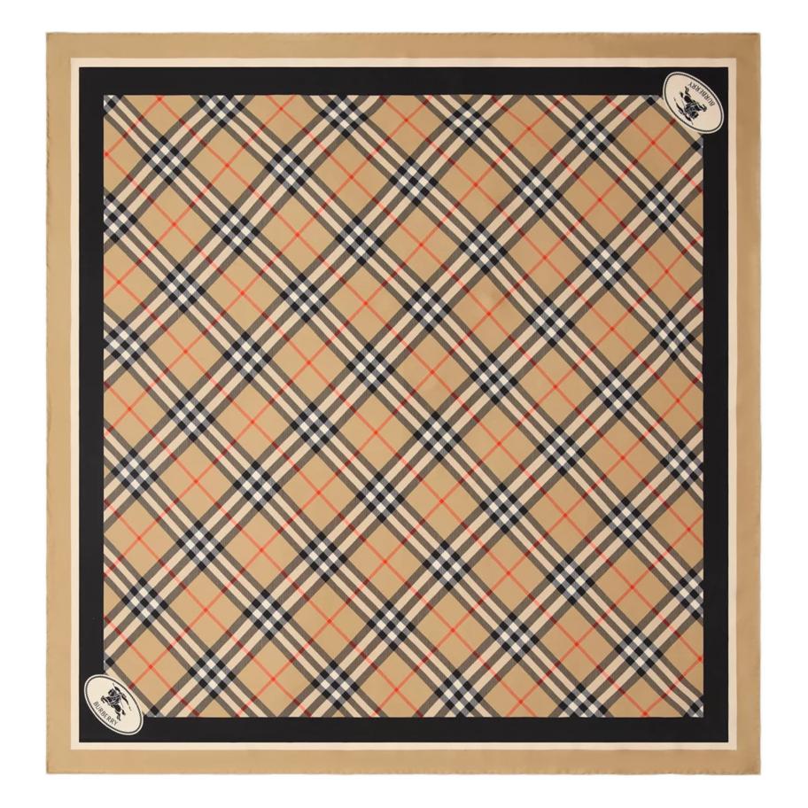 Женский шарф Burberry (песочный)