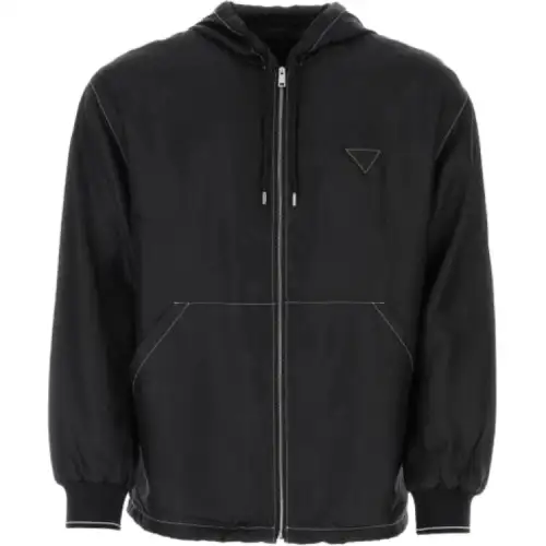 PRADA Jackets & Coats Men's Black