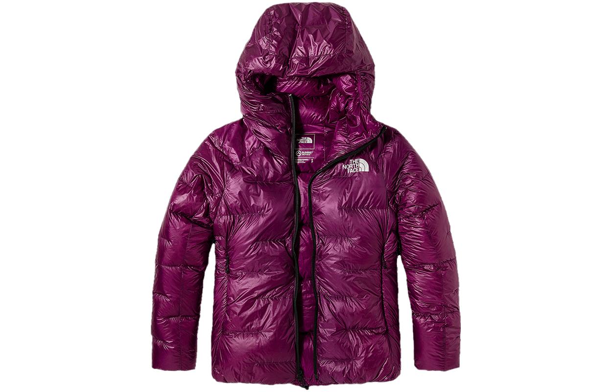 Женский пуховик The North Face (пурпурный)