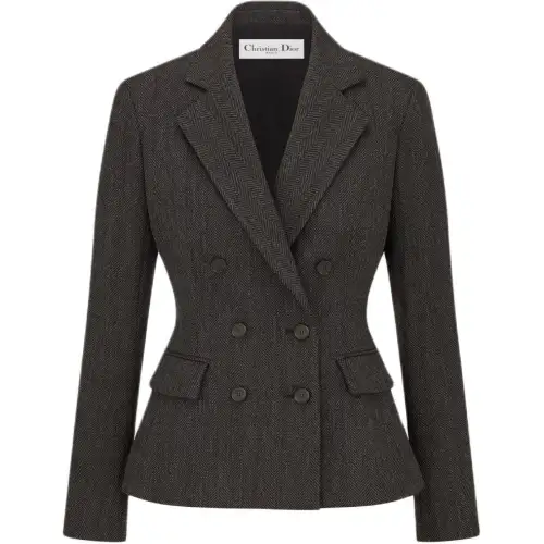 DIOR Jackets & Coats Women's Gray