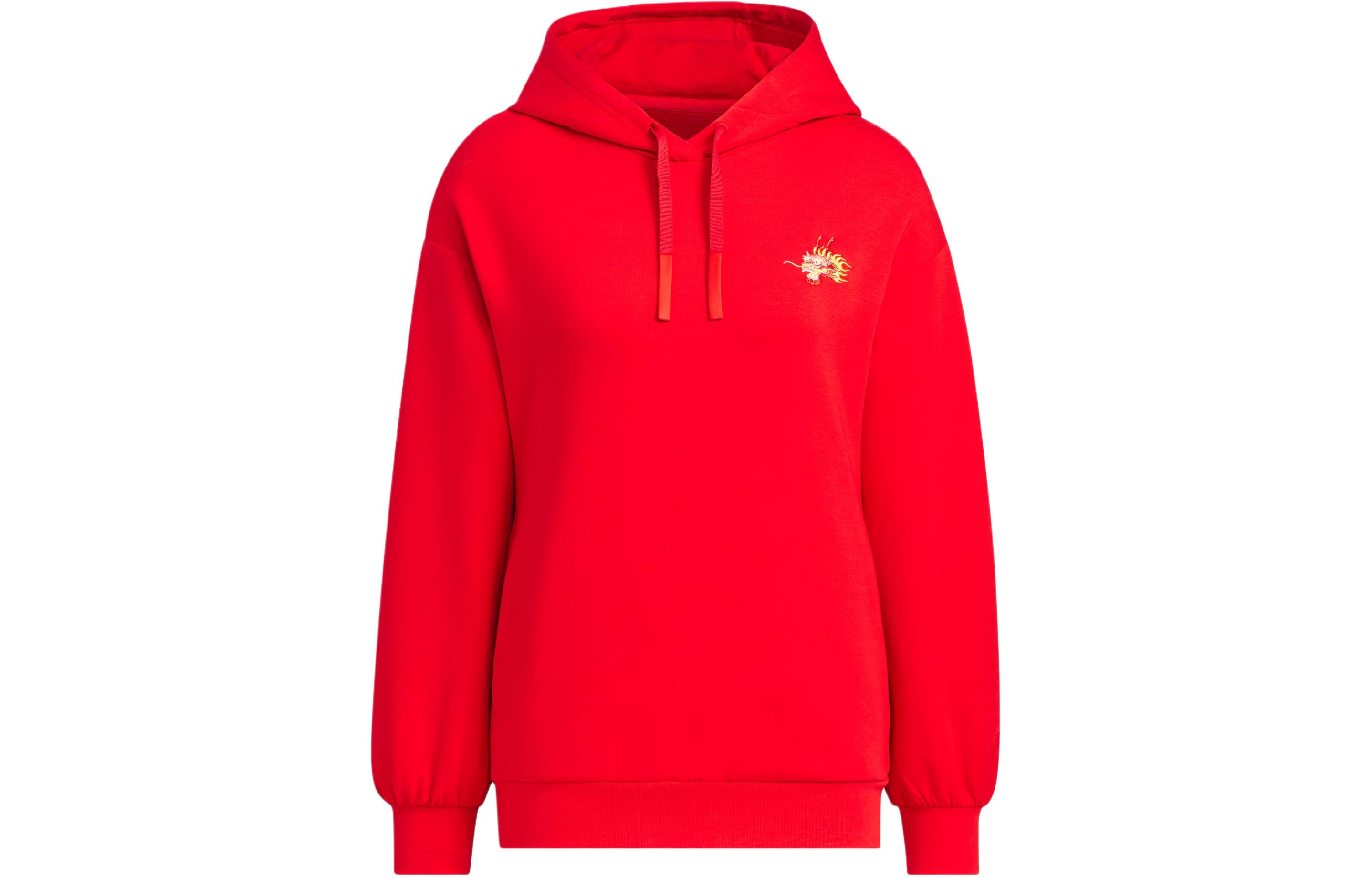Женское худи adidas FW23 CNY (светло-красное)