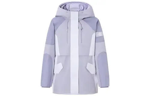 Anta x CHENPENG Down Jacket Women's Light Purple Gray/Poplar Catkin Purple