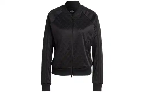 Adidas Originals Jackets Women's Black Baseball Collar Moderate Other