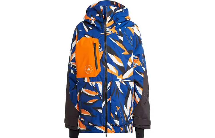 Adidas X Stella McCartney Jackets Women's Mysterious Ink Blue Hooded Moderate Other
