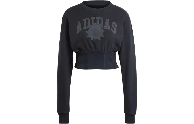 Adidas Originals Dark Academia Crew SWEATSHIRT Women's Black