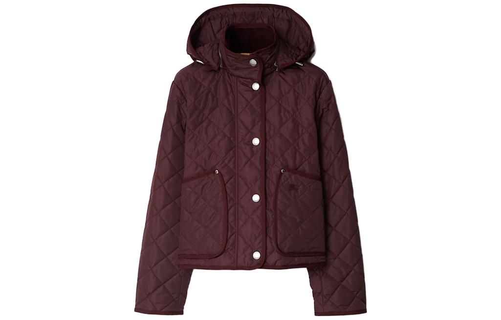 Женская куртка Burberry (пурпурная)