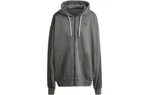 Adidas Logo embroidered Hooded Jacket