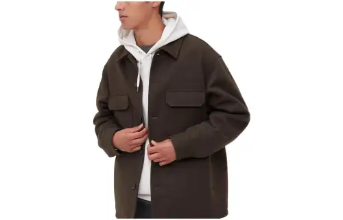 UNIQLO Jacket Unisex Dark Umber