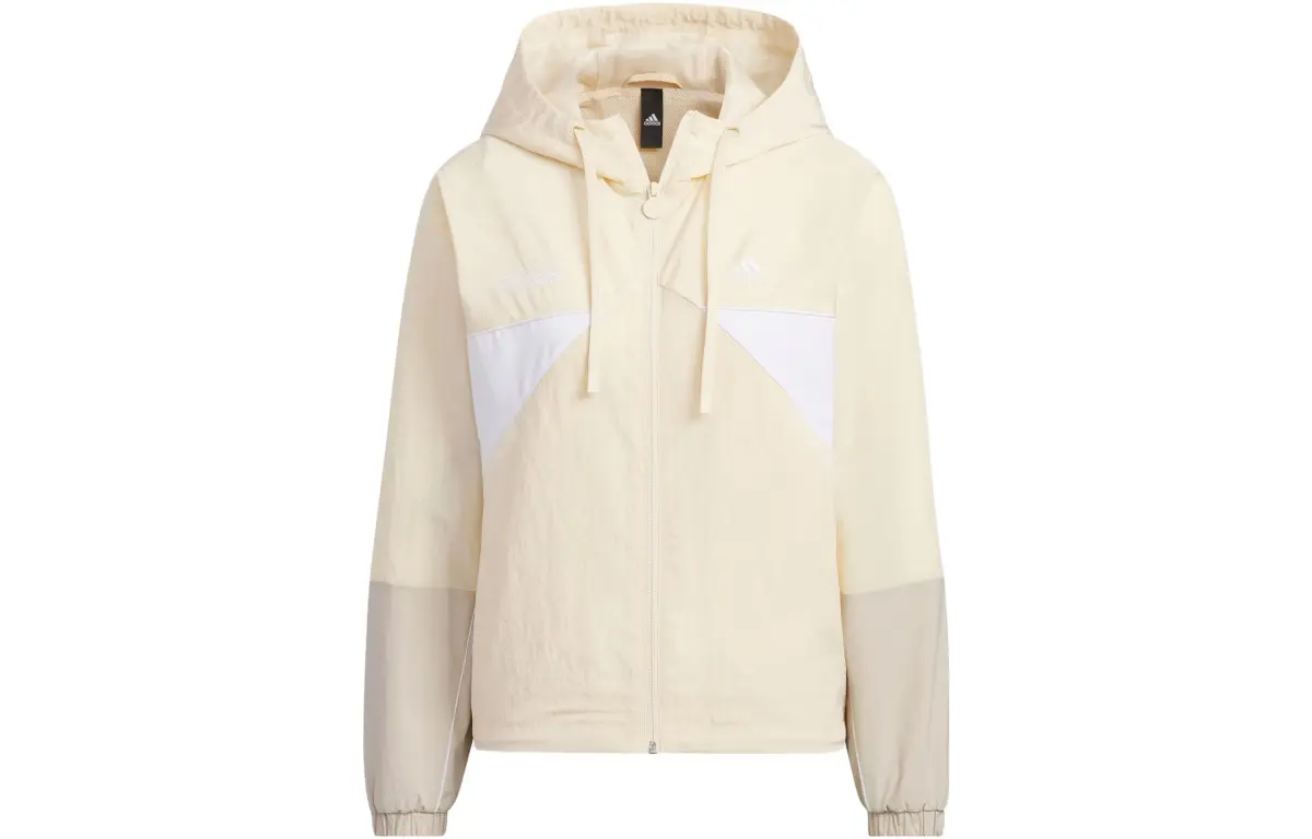 Adidas Jackets Women's Sand Strata Hooded (Non-detachable) Moderate Straight Fit
