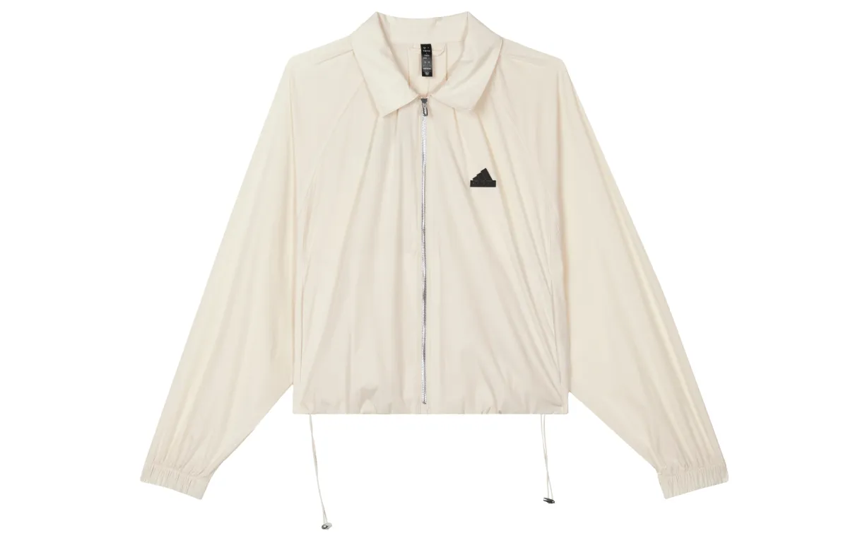 adidas Women's Collared Sport Jacket 'Brown/Black'