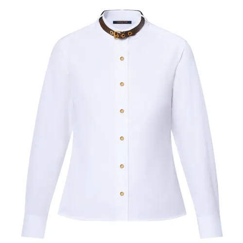 Lv Monogram Belt Shirt