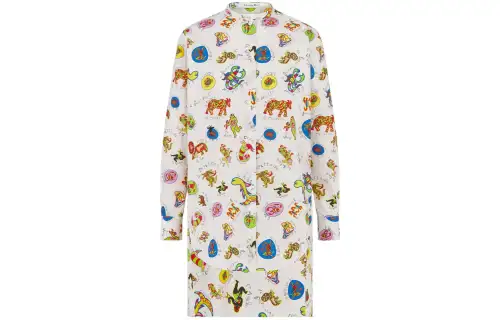 DIOR Shirts Women's White Stand Collar Moderate Other