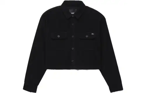 Vans Jackets Women's Black Lapel Moderate Other