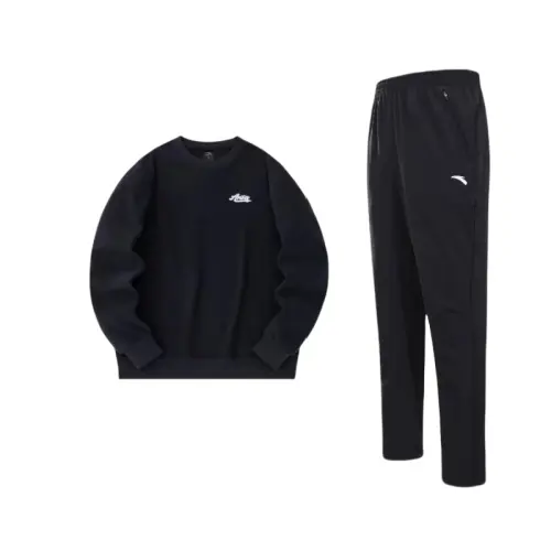 Anta Life Collection Casual Sportswear Men's Black