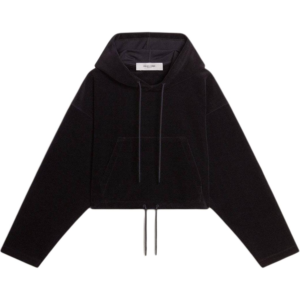 Женский свитшот Golden Golden Goose FW24 (черный)