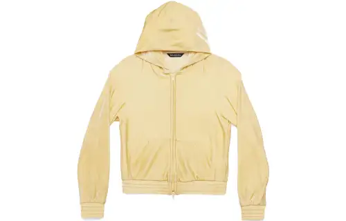Balenciaga Bb Paris Strass Zip Up Hoodie
