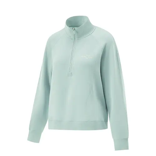 Li Ning Fitness Series Sweatshirt Women's Mystic Gray Green