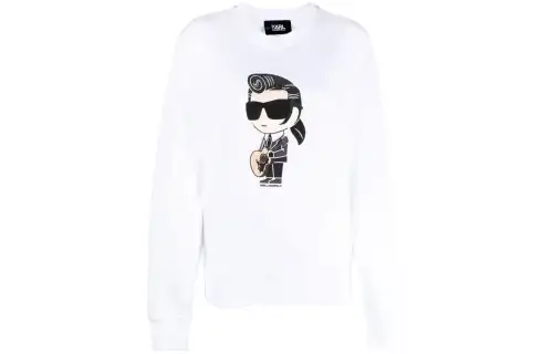 KARL LAGERFELD / Karl Lagerfeld Jeans K/Superstars Crew Neck Sweatshirt