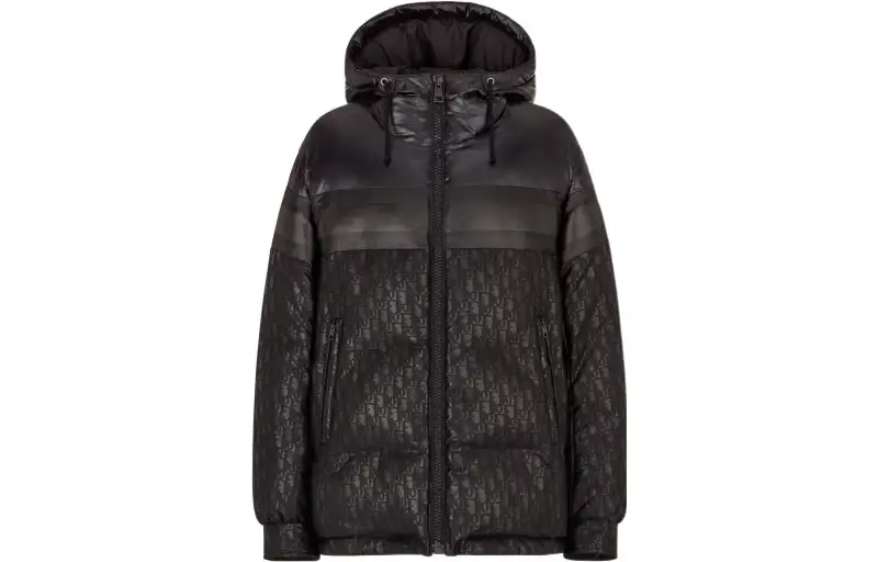 DIOR Fw22 'Alps' Capsule Collection FW22 Puffer Jacket Women's Black