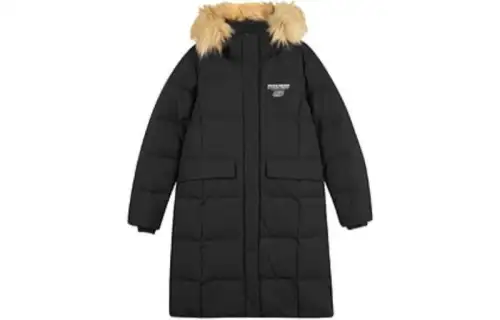 Skechers Colorful Down Jackets Women's Carbon Black/0018 Hooded Moderate Other