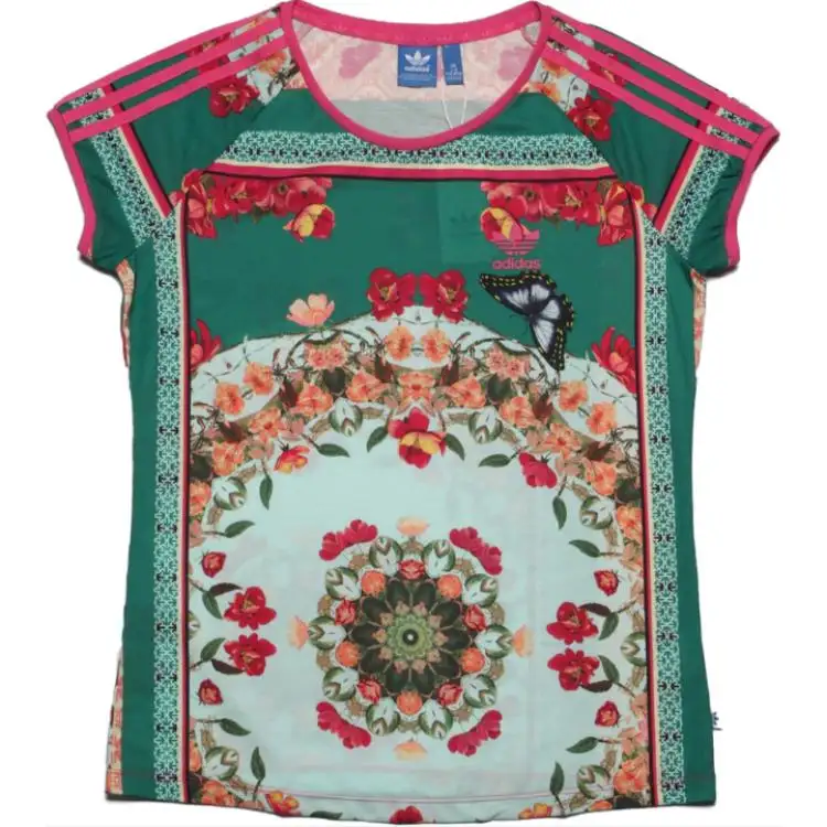 Adidas Originals Raglan Sleeve T Shirt Women's Green