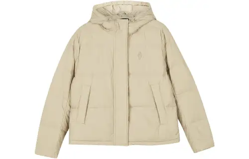 Skechers Down Jacket Women's Beige Brown