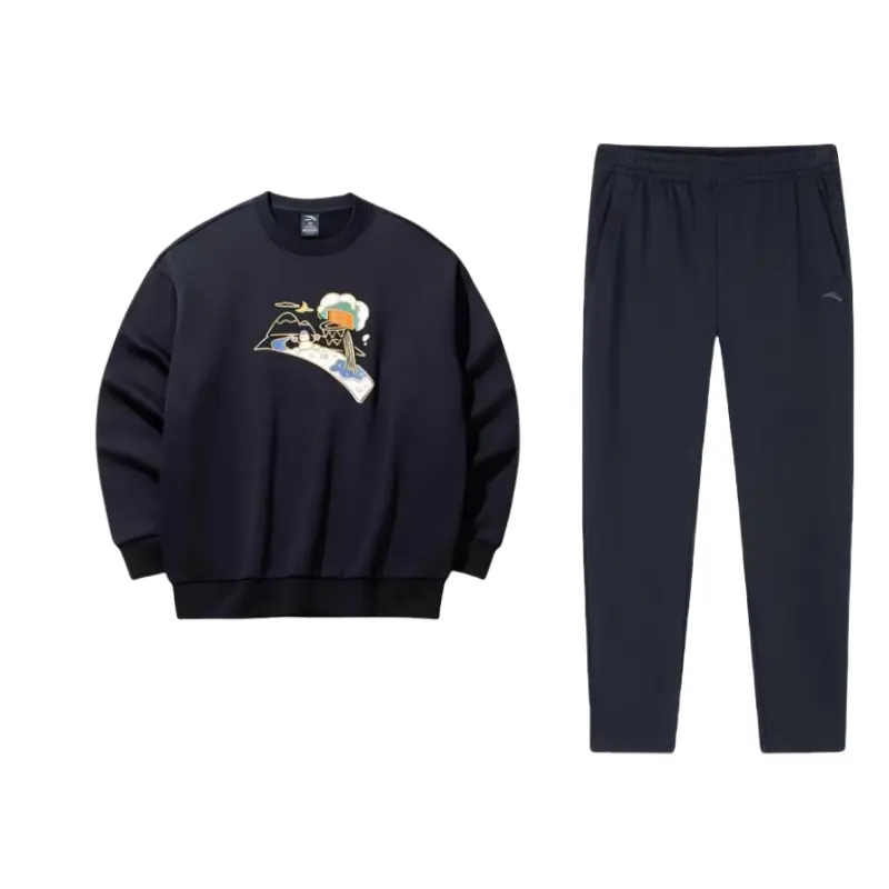 Anta Life Collection Casual Sportswear Men's Black
