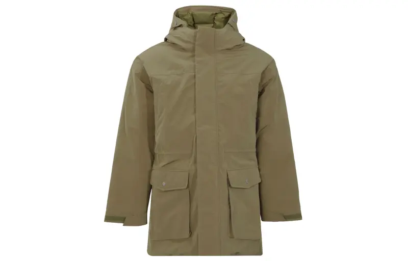 Jordan Down Jackets Women's Seaweed Brown Hooded Moderate Other