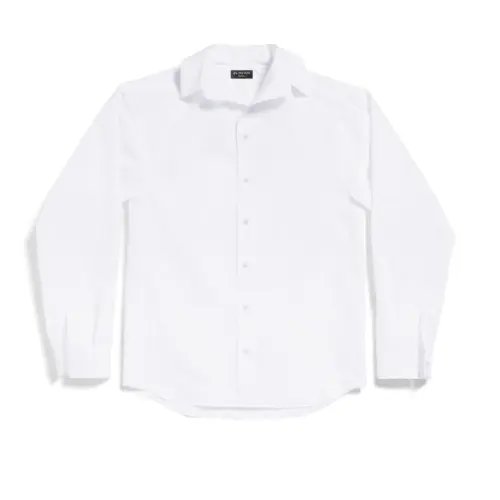 Balenciaga kick-collar shirt